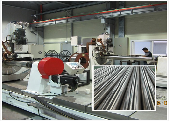 SS Wire Mesh Wedge Wire Screen Welding Machine With Mitsubishi System