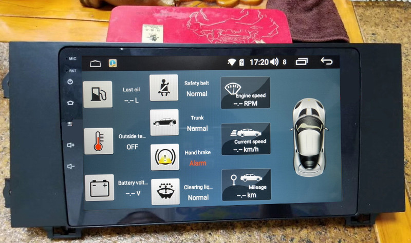 Ouchuangbo car radio bluetooth wifi Android 8.1 for MG 6 2018 support USB gps navigation dual zone