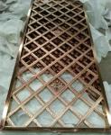 High-grade 304 stainless steel mirror rose gold stainless steel wall panels