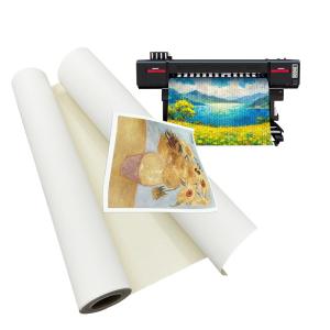 Wholesale Professional Artist Blank Matte Poly Cotton 380gsm Inkjet Printing Canvas Roll from china suppliers