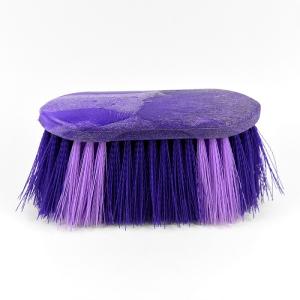 Wholesale 18 cm 7 Inches Two-Headed Pointed Plastic Foam Horse Body Grooming Brushes from china suppliers