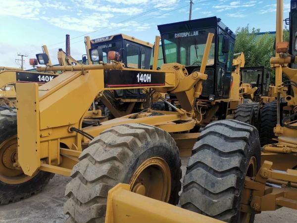 1 Year Warranty Motor Grader Cat 140h, Used Caterpillar All Series Motor Graders