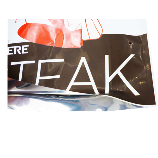 Marinated Steak Aluminum Stand Up Pouch 21cm*16cm Heat Sealing