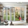 Buy cheap Soundproof Insulated Accordion Patio Pella Room Divider Glass Aluminum Folding from wholesalers