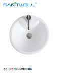 Wholesale Luxury Models Art Pedestal Basins Floor Standing Sinks For European