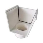 Roofing Building Material Pvc Roof Rainwater Gutter Synthetic Plastic Rain