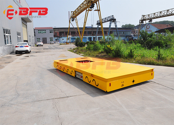 Customized Industrial Large Electric Power Motorized Transport Carts, Material Transfer Cart