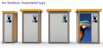 Tourism Spot Bottle Return Aluminum Can Recycling Vending Machine 110V 50hz