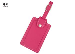 Wholesale Customizable Luggage Name Tags Leather Travel Trip Using Lightweight from china suppliers