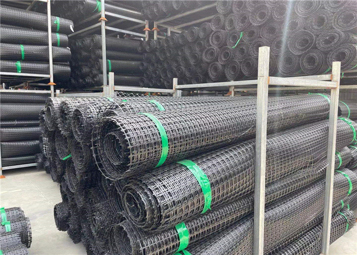 Tensile Strength 20Kn/M--50Kn/M Certificate CE MOQ 1000Sqm PP Plastic Geogrid