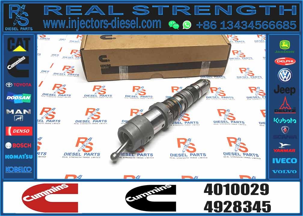 Fuel Injector 4928345 4001830 4010029 For Cummins QSK23/45/60 Engine