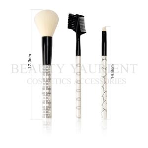 Wholesale Beauty Yaurient Professional Private Label Makeup Brushes 3 Piece Brush Set from china suppliers