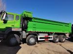 Transport Truck Sinotruck HOWO 8X4 Dump Truck with Max Speed 75 Km/H and Seats