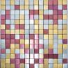 Buy cheap Metal Mosaic Backsplash Wall Tile Stainless Steel Brushed Mesh from wholesalers