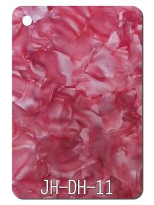 Wholesale Red Petal Pattern PMMA Acrylic Sheet Plastic Plate Furniture Lamp Cover Decor from china suppliers