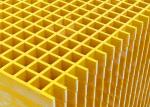 50x50 Yellow Walkway Frp Molded Grating Panels