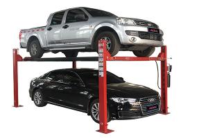 Wholesale Durable Four Post Vehicle Lift High Adaper With Hydraulic Jack Runway Width 475mm from china suppliers