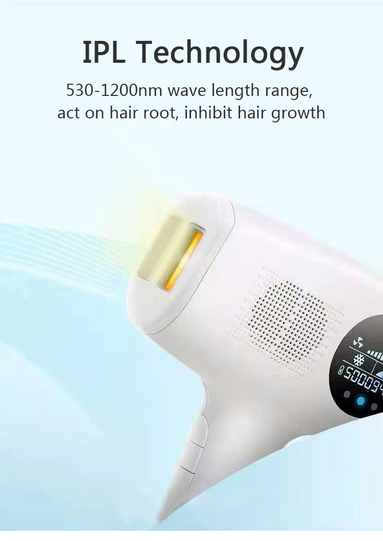 4.5cm2 350000 Lights IPL Hair Removal Device With Freezing Point