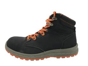 Wholesale Black High Cut Safety Boots , Comfortable Steel Toe Work Boots For Industry from china suppliers
