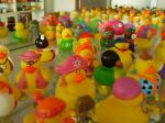 Bath Floating Mini Rubber Ducks Harmless Holiday Design For Children Gifts