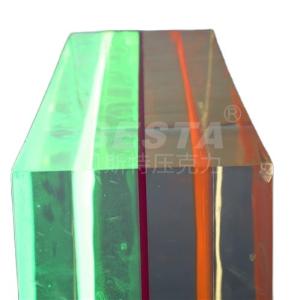 Wholesale 4x6feet Double Layer Acrylic Sheet 2Color High Light Transmission from china suppliers