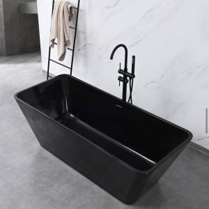 Wholesale Thermoplastic Acrylic Black Corner Bathtub Spa Heat Retention For Rehabilitation from china suppliers