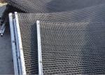 65mn Steel Crimped Wire Mesh Square Hole Length Customized For Sieving