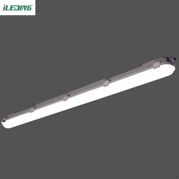 Cool Storage Industrial IP66 IK10 5FT 55W Tri-Proof Low Bay LED vapor tight