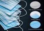 Disposable Surgical Face Masks Skin Friendly Bottom Non Woven Material