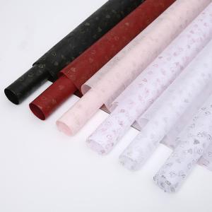 Wholesale Eco Friendly 60cmx60cm Non Woven Flower Wrapping Paper Sheets For Bouquet from china suppliers