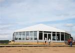Water Resistant Large Aluminum Glass Marquee Tents For Birthday Party