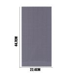 ABS 28*56 colorful small particles floor city scene street baseplates building