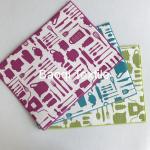 ECO-friendly OEM absorbent water microfiber printed kitchen mat customized