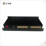4 Channel Bidirectional 3G SDI Video Over Fiber Converter Video Broadcasting