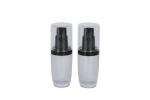 Cosmetic Pump Bottle Matte Glass Skin Care Liquid Packaging Hair Container