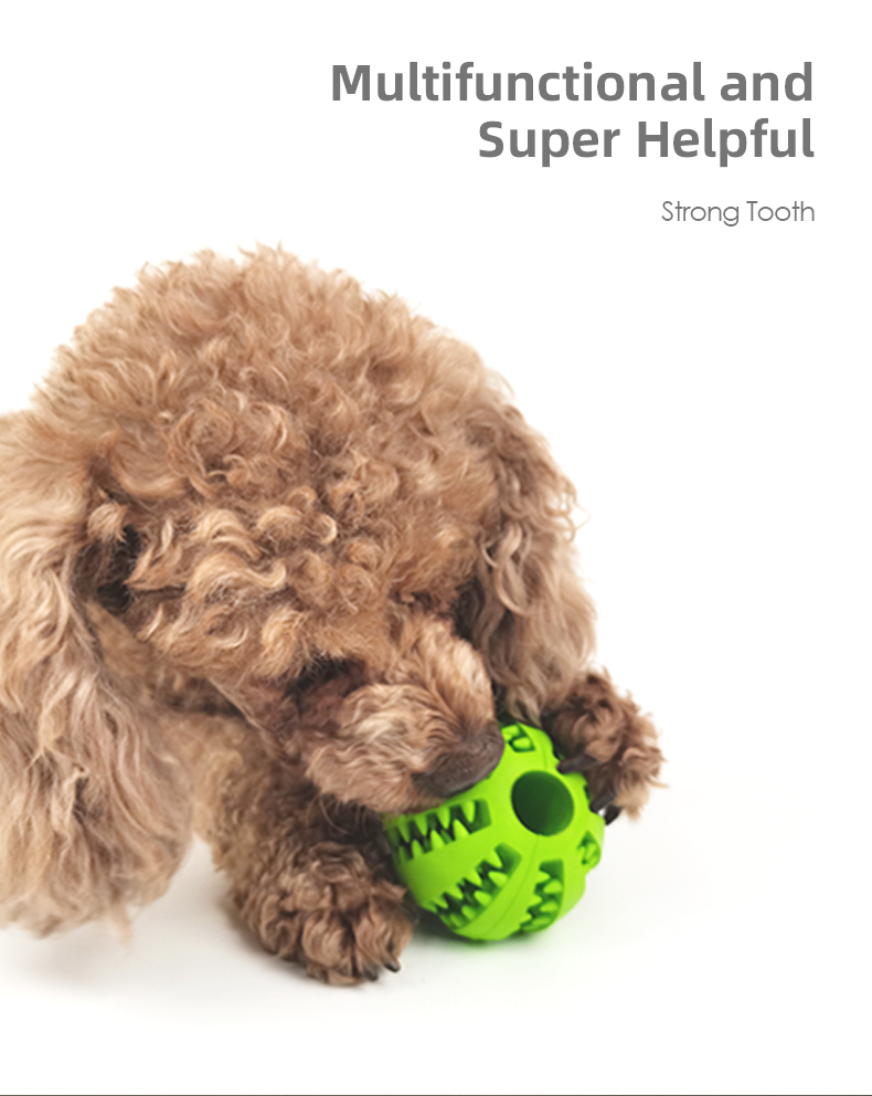 Dog Toy Pet BallHiding Food Puzzle Bite Interactive Chewfor Sustainable