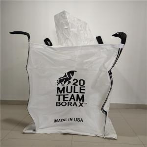 Wholesale Fibc Pp Jumbo Bulk Bags Closed Bottom For Chemicals / Minerals 90 X 90 X 110cm from china suppliers