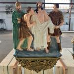 Bronze Jesus Statues 14 Station Sculpture Resin Fiberglass Catholic Religious