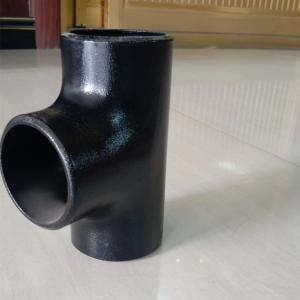 Wholesale Sch80 Dn500 Carbon Steel Reducing Tee / ASME Buttweld Fittings A234 WPB from china suppliers