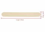Hospital Use Wooden Sterile Tongue Depressor Birch Disposable 150mm*18mm