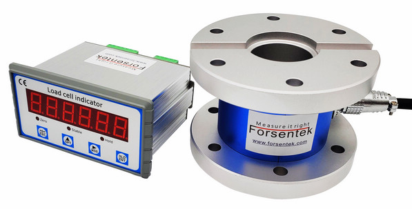 Flange Type Reaction Torque Sensor With Digital Readout
