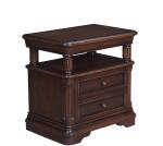 Palatial Villa House Bedroom Furniture set Classic Wooden King size Bed with