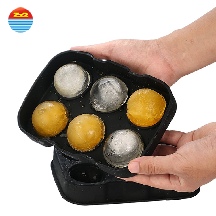 Diamond large wholesale non plastic custom bpa free personalized silicone ice cube tray mold ice cube container with lid