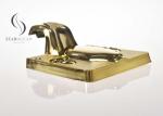 Gold Plated Funeral Accessories Handle Set, Parts Of A Casket Compact Structure
