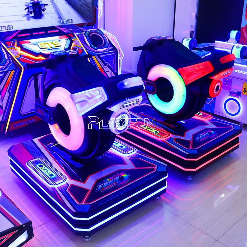 Amusement Zone Coin Operated Moto 2player Kids Motorcycle Video Motorcycle Racing Simulator Arcade Game Machine