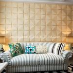 B1 Fireproof 500mmx500mm Decorative Acoustic 3D Wall Covering Panels for Sofa