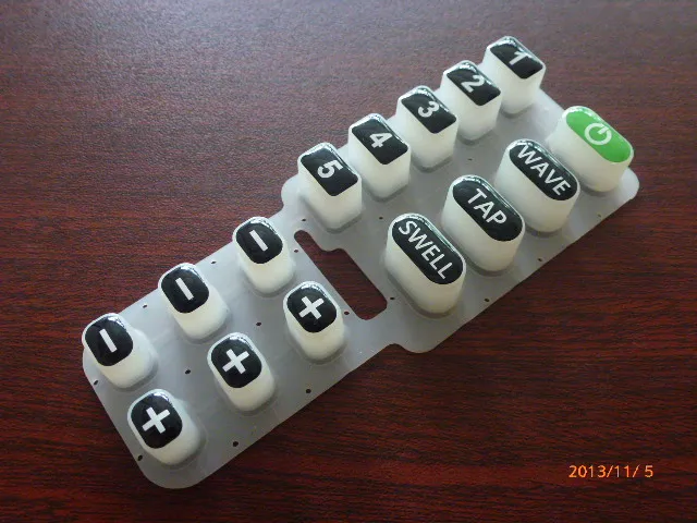 Silicone Rubber Button Accessory Keypad Switch Panel