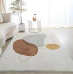 60*90cm Modern Imitation Cashmere Floor Carpets For Sofa Bedroom Living Room