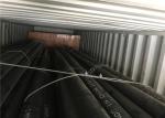 Thickness Wall Carbon Steel Pipes And Tubes SCH 40 With Plastic / Steel Ring