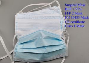 Wholesale Blue White Medical Mask Anti Coronavirus Meltblown Filtration Middle Layer from china suppliers